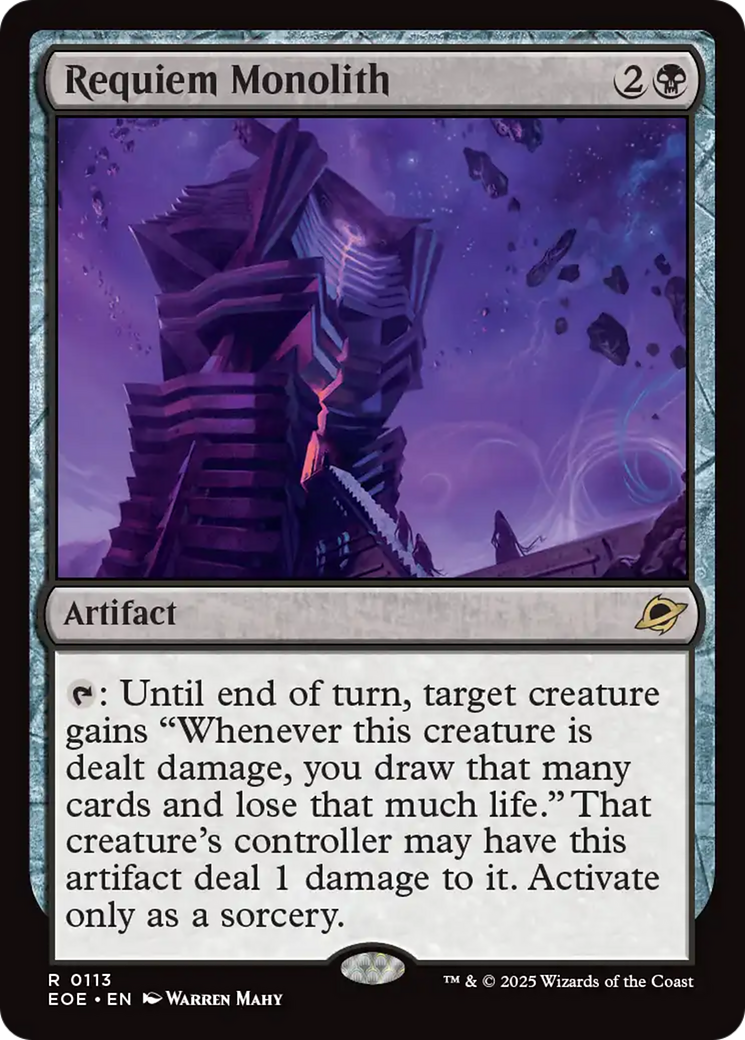 Magic: The Gathering - Requiem Monolith - Edge of Eternities