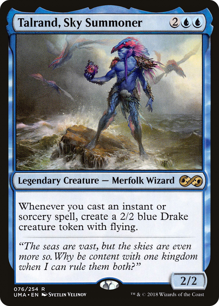 Magic: The Gathering - Talrand, Sky Summoner Foil - Ultimate Masters