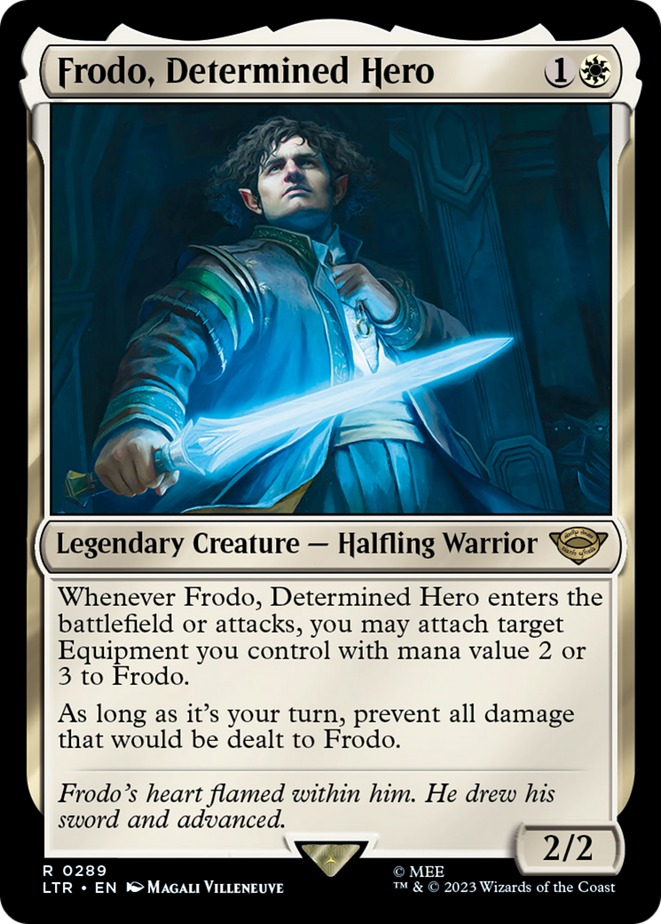 Magic: The Gathering - Frodo, Determined Hero - The Lord of the Rings: Tales of Middle-earth