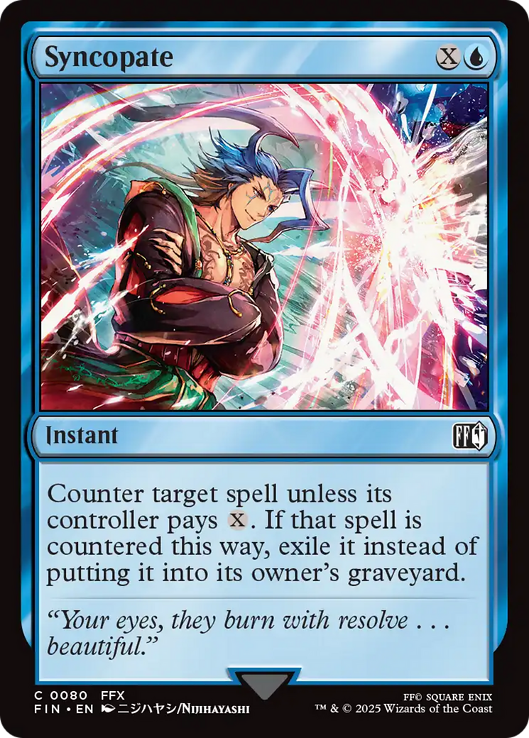 Magic: The Gathering - Syncopate - Final Fantasy