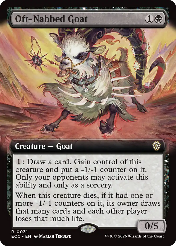 Magic: The Gathering - Oft-Nabbed Goat - Lorwyn Eclipsed Commander