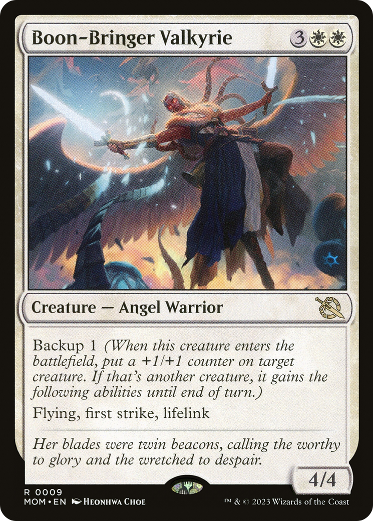 Magic: The Gathering - Boon-Bringer Valkyrie Foil - March of the Machine
