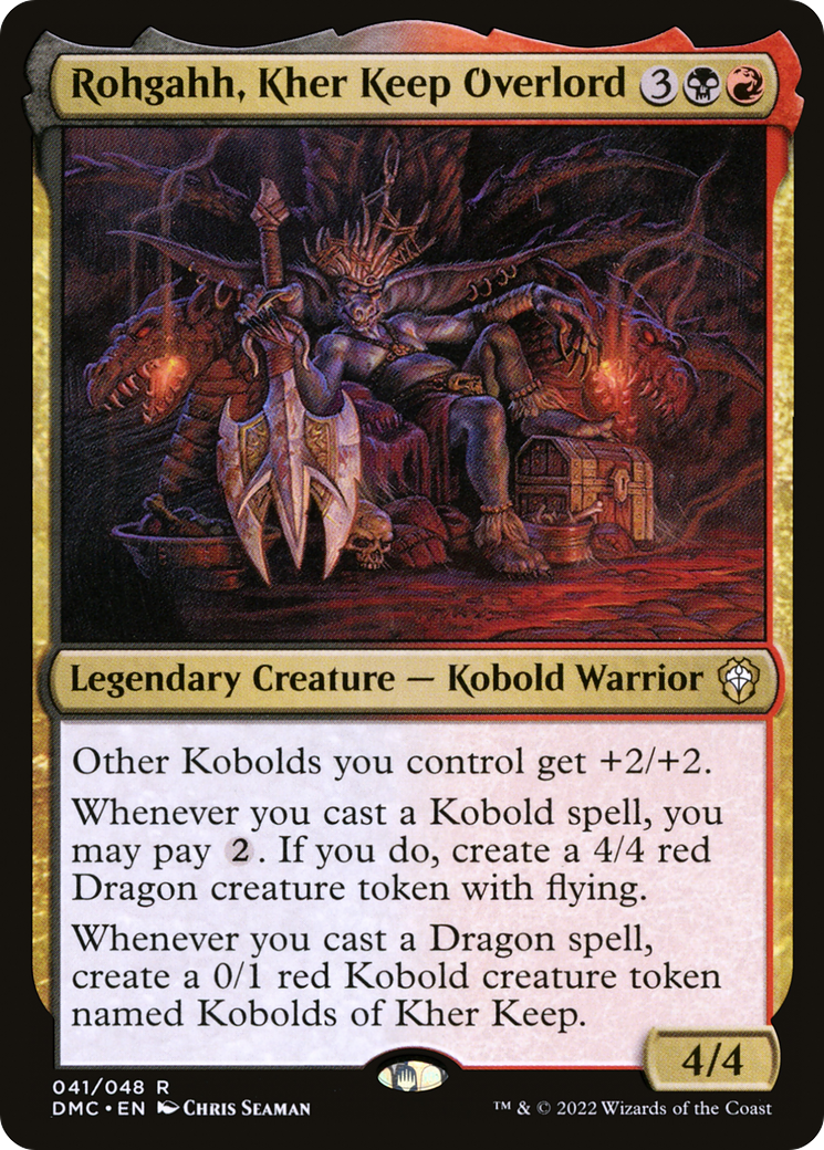Magic: The Gathering - Rohgahh, Kher Keep Overlord - Dominaria United Commander