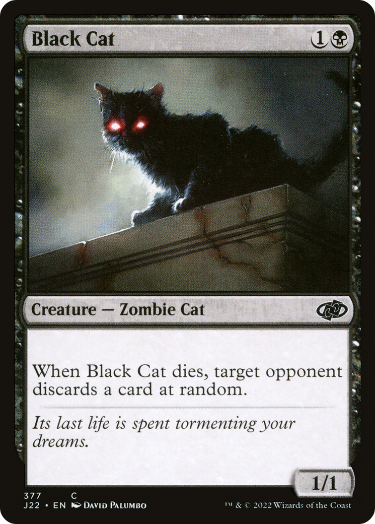 Magic: The Gathering - Black Cat - Jumpstart 2022