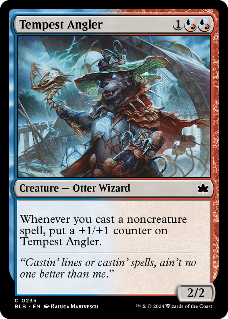 Magic: The Gathering - Tempest Angler - Bloomburrow