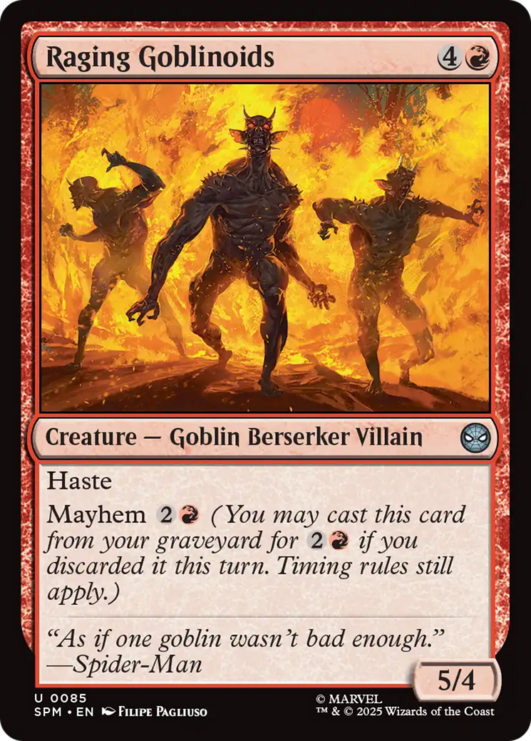 Magic: The Gathering - Raging Goblinoids - Marvel's Spider-Man