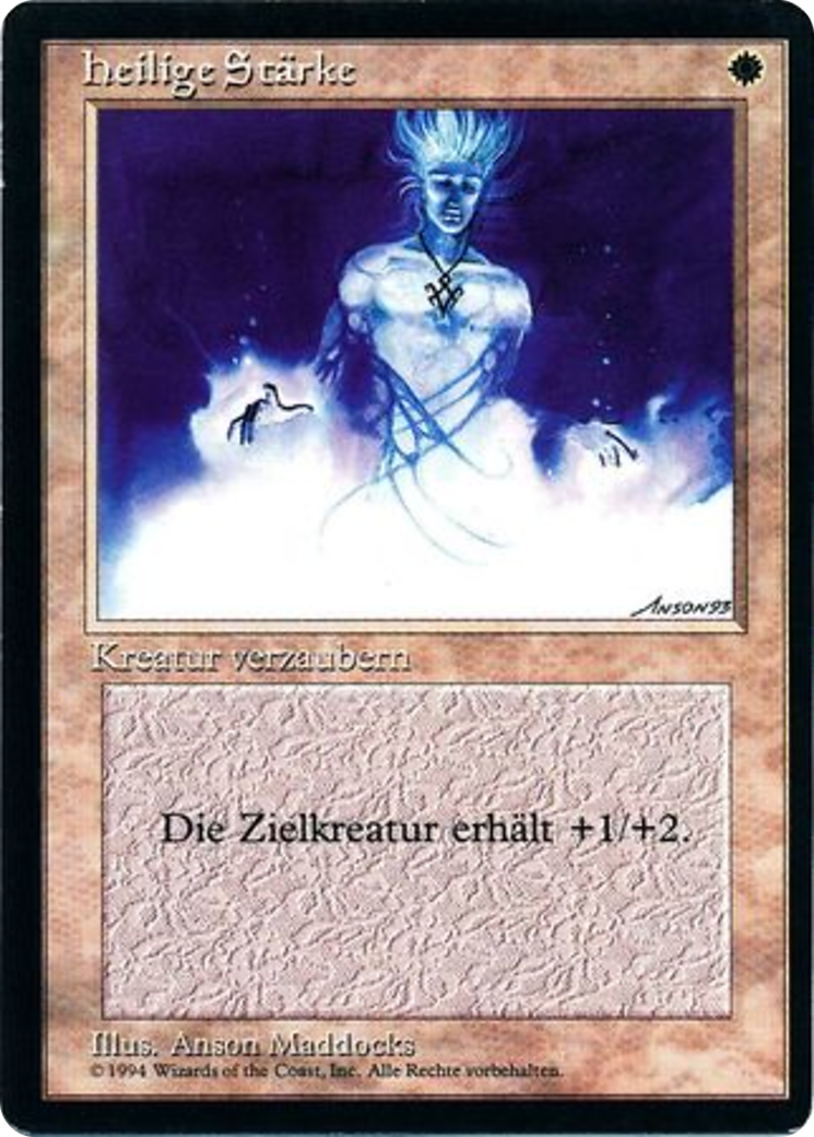 Magic: The Gathering - Heilige Stärke - Foreign Black Border