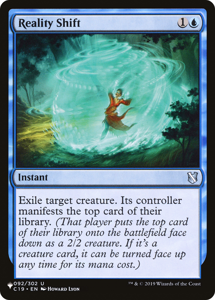 Magic: The Gathering - Reality Shift - The List