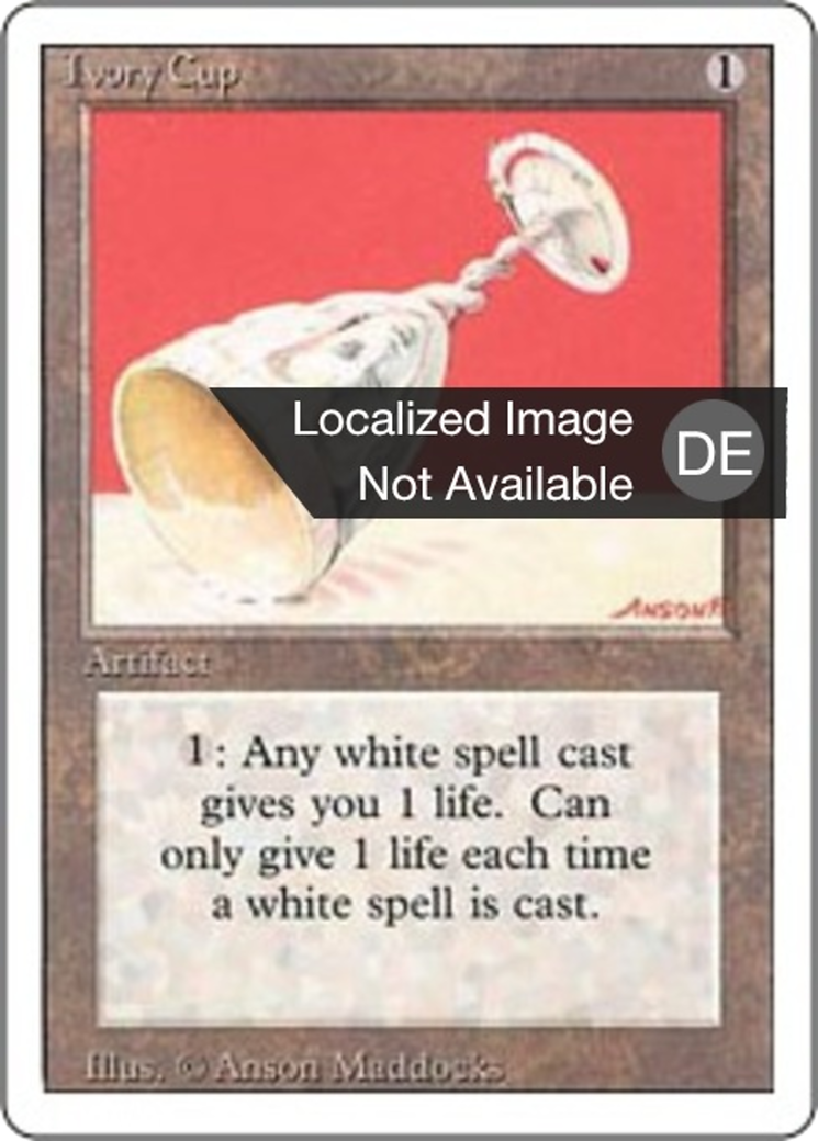 Magic: The Gathering - Elfenbeinkelch - Revised Edition