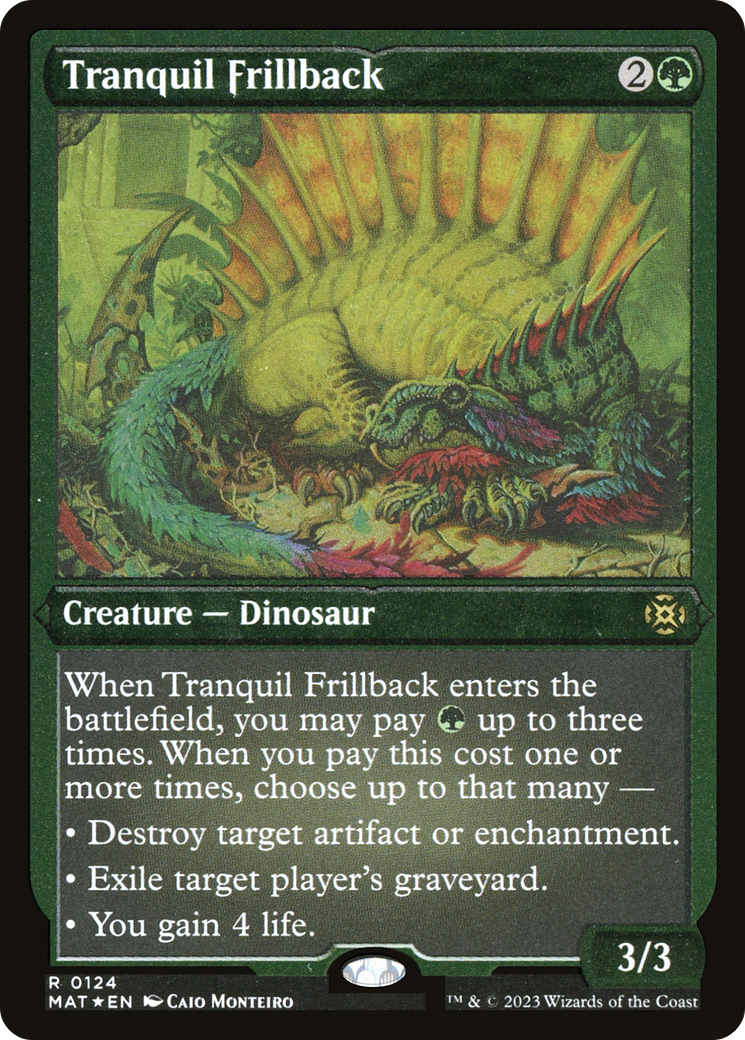 Magic: The Gathering - Tranquil Frillback Foil - March of the Machine: The Aftermath