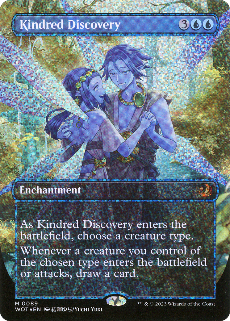 Magic: The Gathering - Kindred Discovery Foil - Wilds of Eldraine: Enchanting Tales
