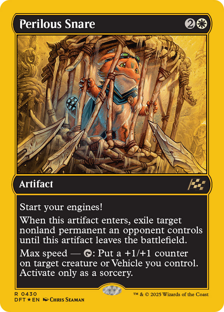 Magic: The Gathering - Perilous Snare Foil - Aetherdrift