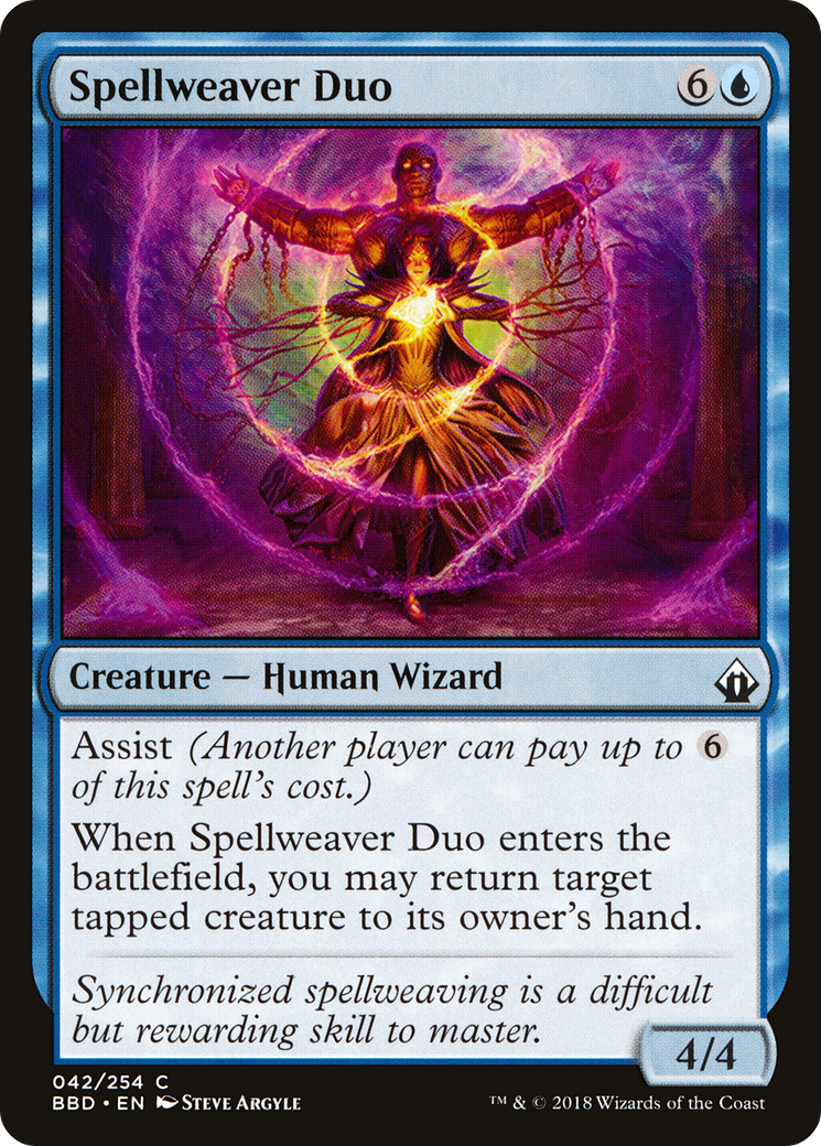 Magic: The Gathering - Spellweaver Duo Foil - Battlebond