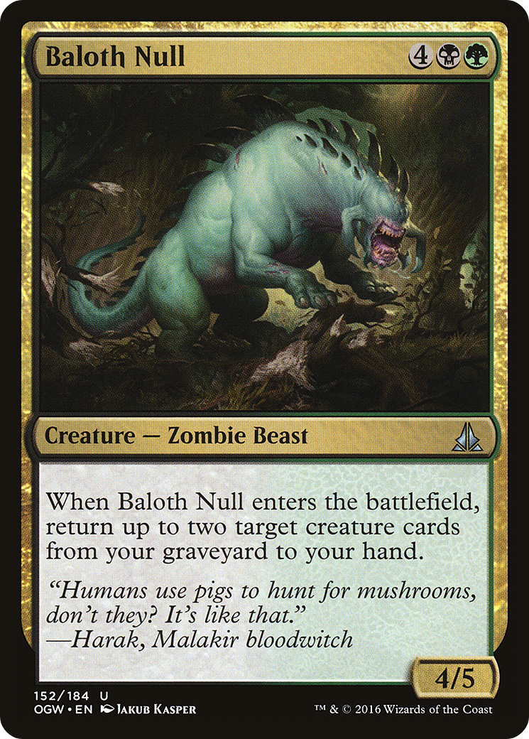 Magic: The Gathering - Baloth Null Foil - Oath of the Gatewatch