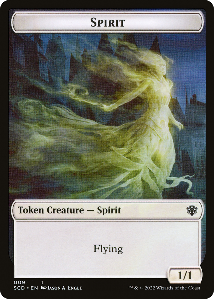 Magic: The Gathering - Spirit Token - Starter Commander Deck Tokens