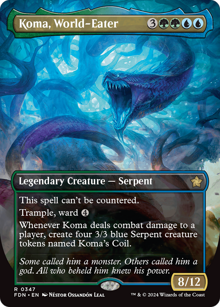 Magic: The Gathering - Koma, World-Eater Foil - Foundations