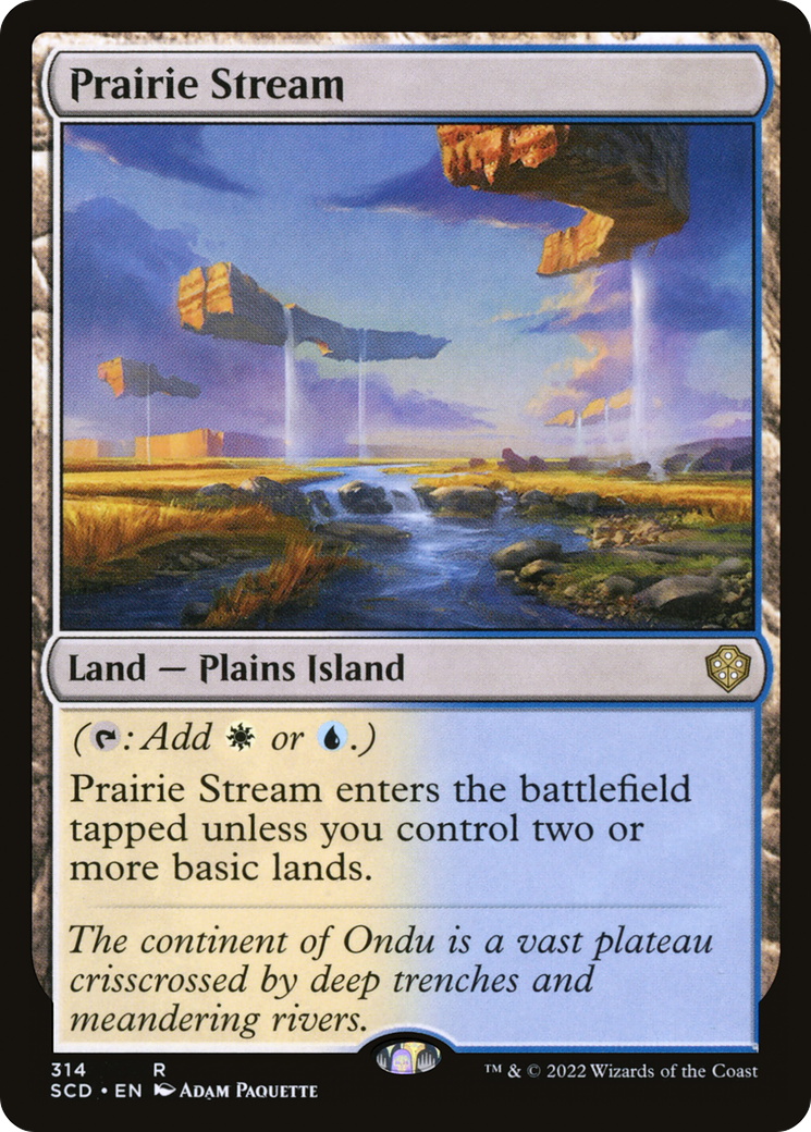 Magic: The Gathering - Prairie Stream - Starter Commander Decks