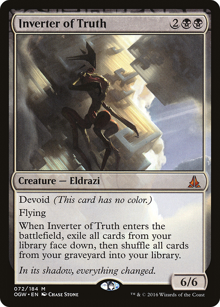 Magic: The Gathering - Inverter of Truth Foil - Oath of the Gatewatch