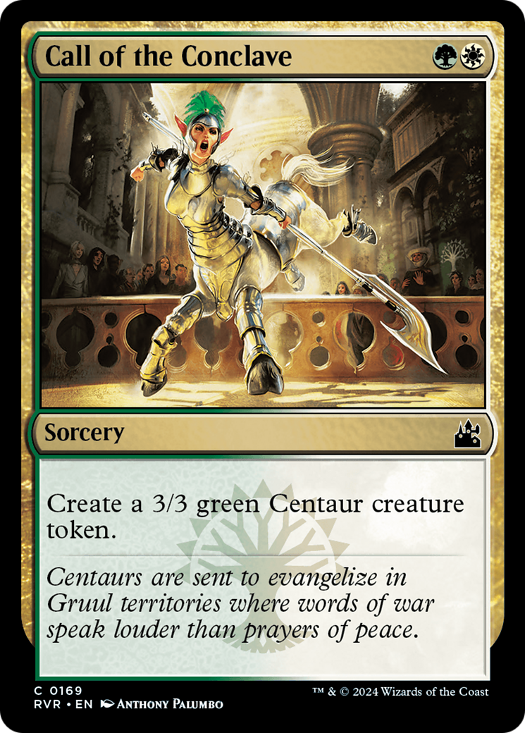 Magic: The Gathering - Call of the Conclave Foil - Ravnica Remastered