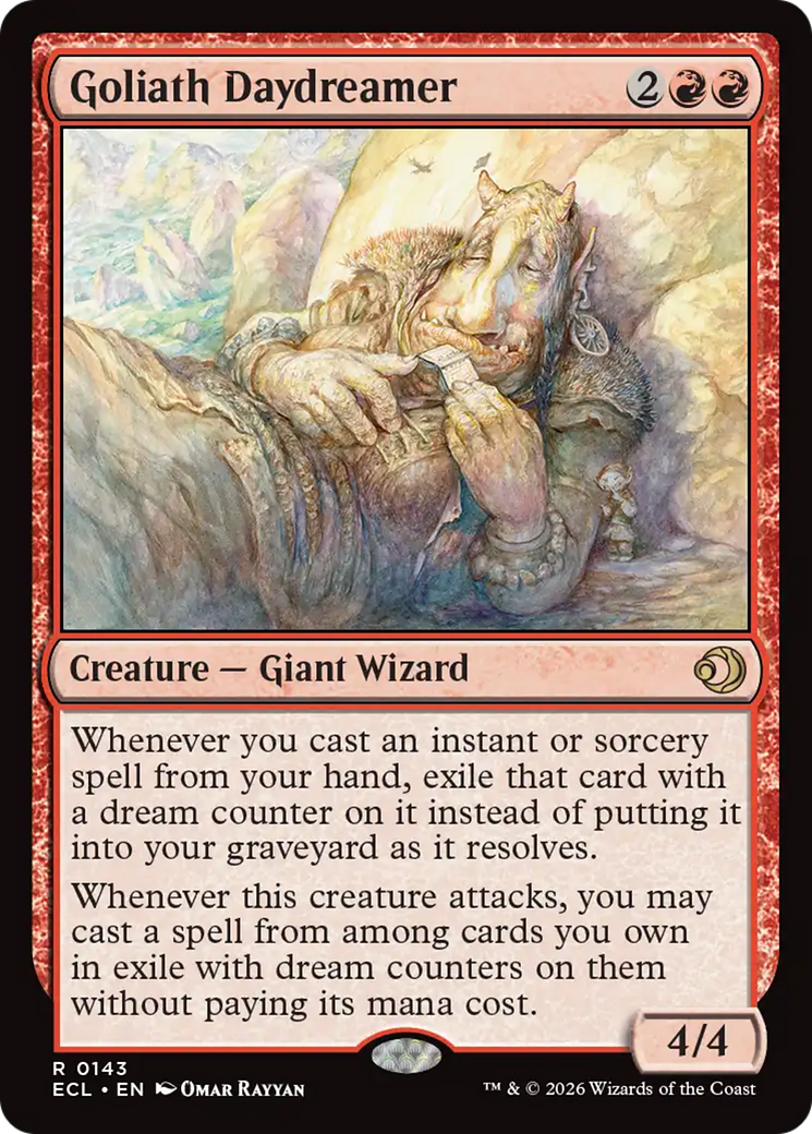 Magic: The Gathering - Goliath Daydreamer Foil - Lorwyn Eclipsed