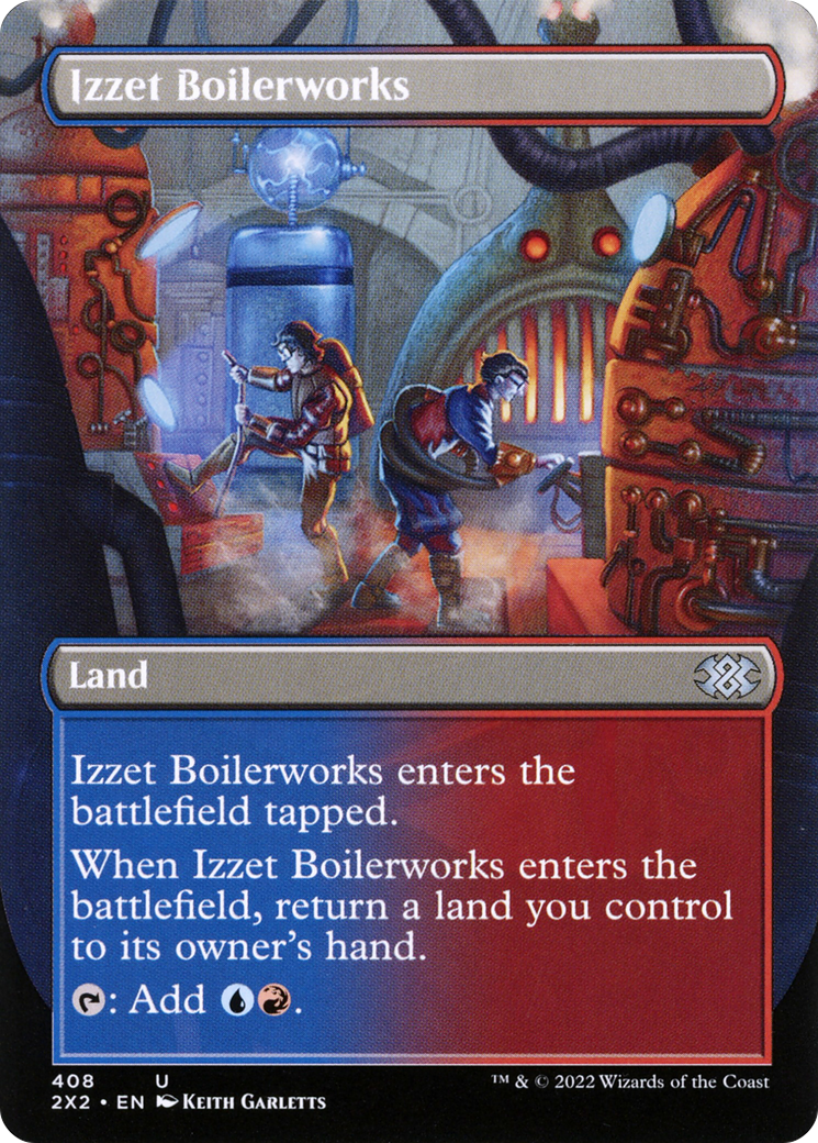 Magic: The Gathering - Izzet Boilerworks - Double Masters 2022