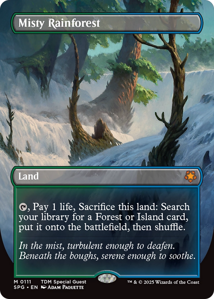 Magic: The Gathering - Misty Rainforest - Special Guests