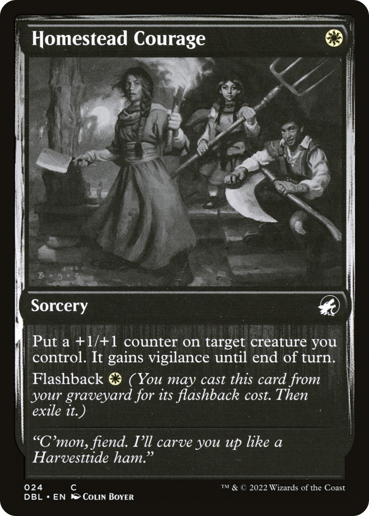 Magic: The Gathering - Homestead Courage Foil - Innistrad: Double Feature