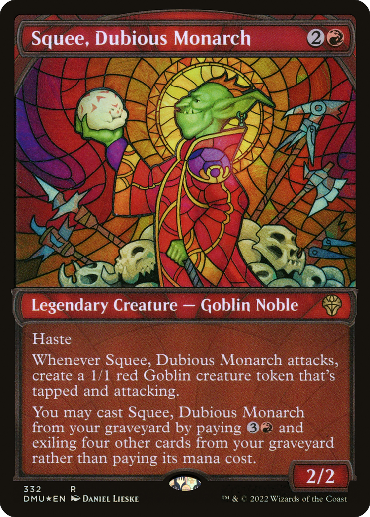 Magic the Gathering - Squee, Dubious Monarch Foil - Dominaria United