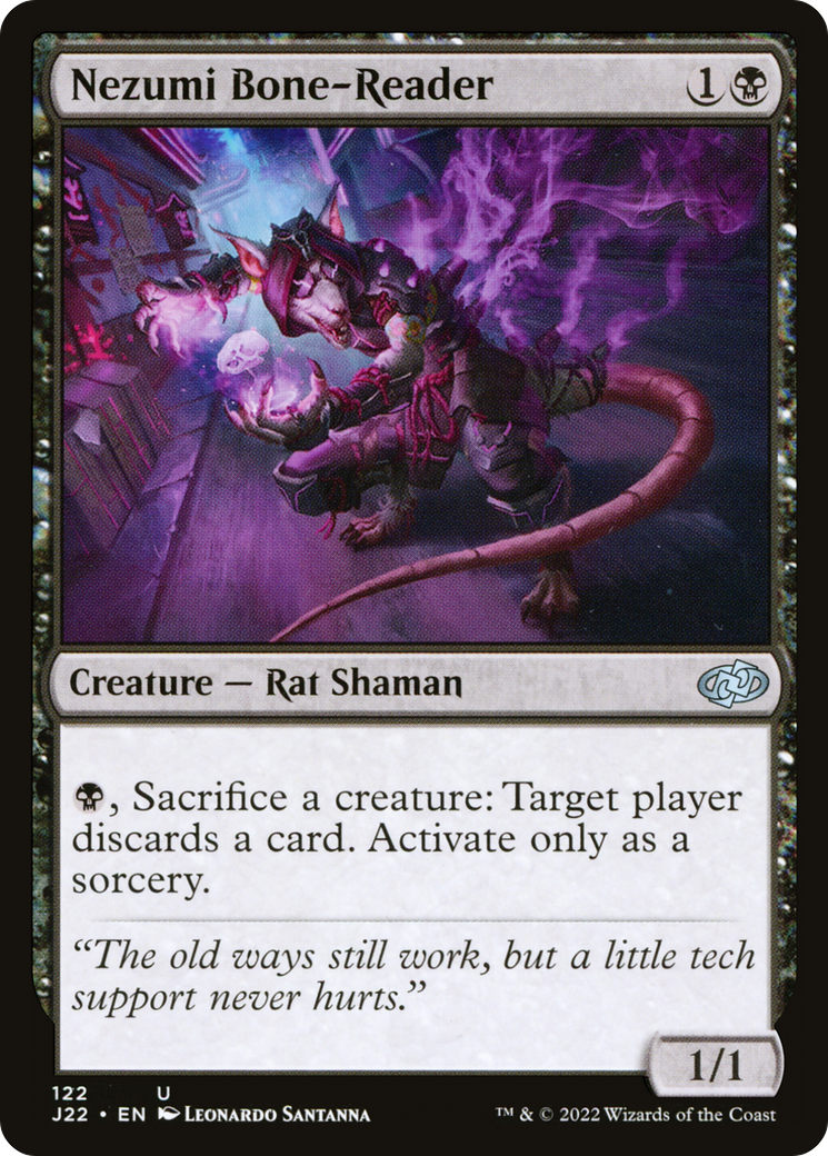 Magic: The Gathering - Nezumi Bone-Reader - Jumpstart 2022
