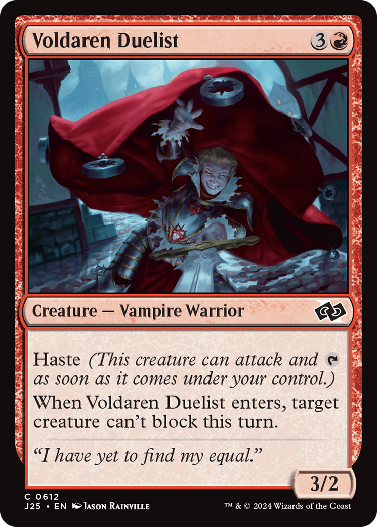 Magic: The Gathering - Voldaren Duelist - Foundations Jumpstart