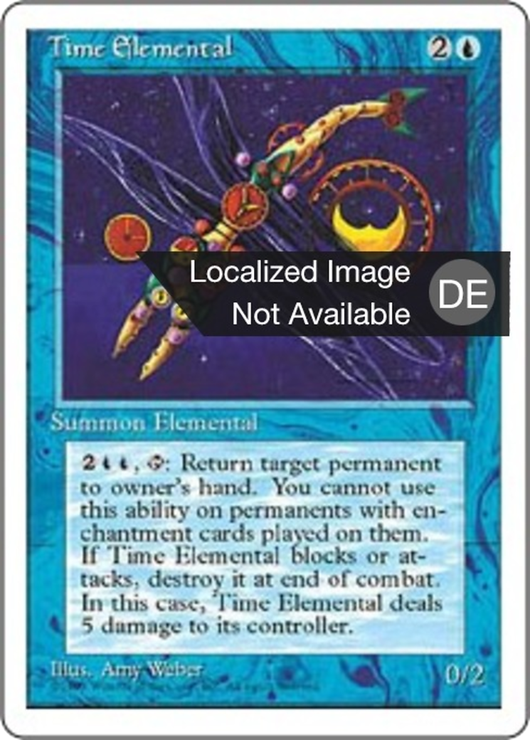 Magic: The Gathering - Zeitelementar - Fourth Edition