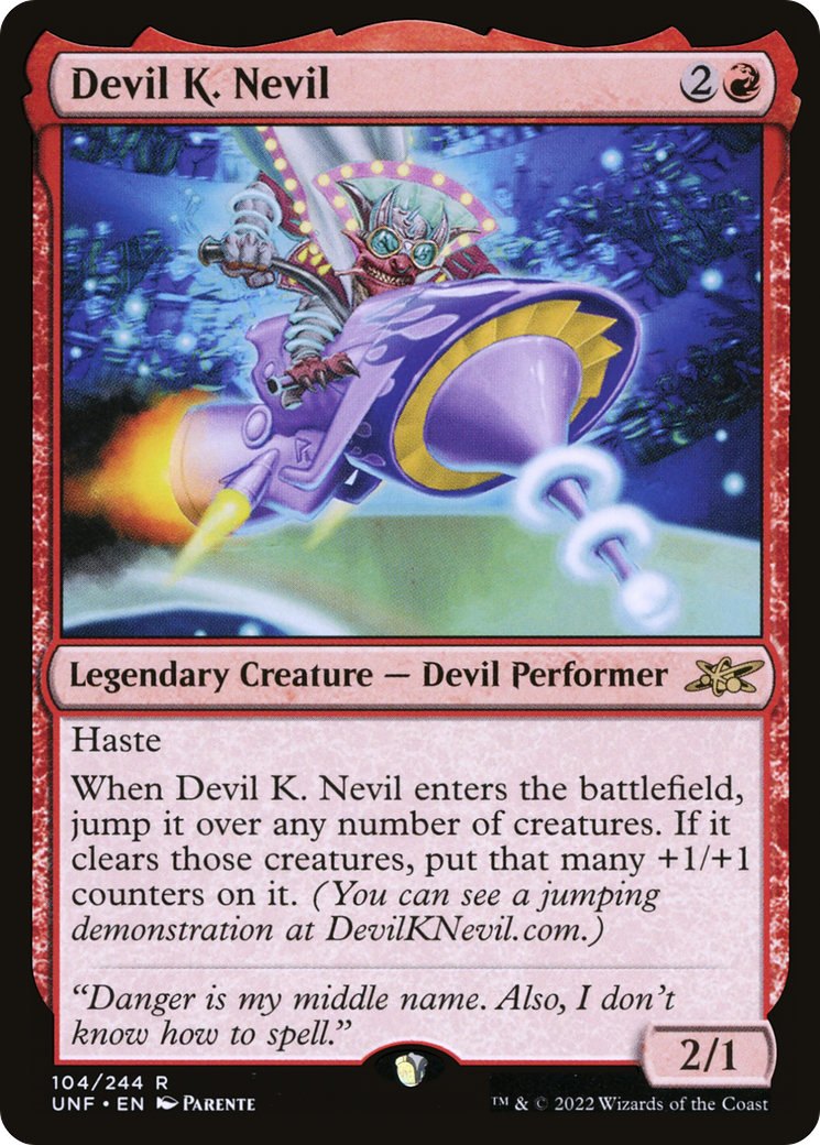 Magic: The Gathering - Devil K. Nevil - Unfinity