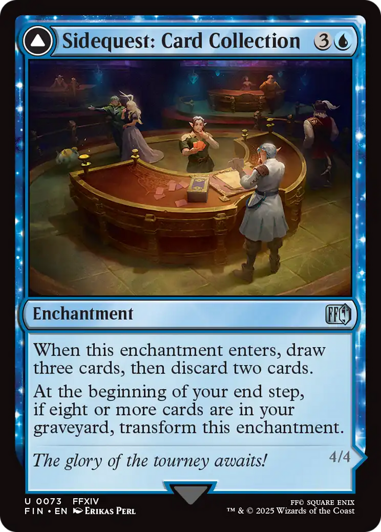 Magic: The Gathering - Sidequest: Card Collection // Magicked Card Foil - Final Fantasy