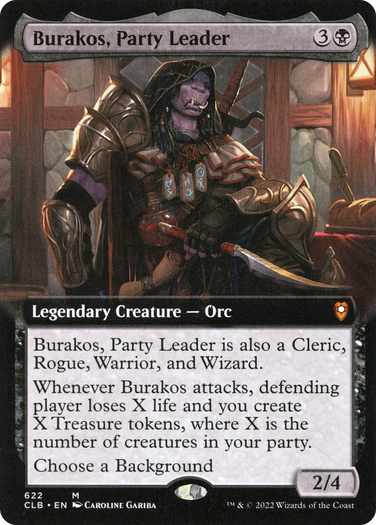 Magic: The Gathering - Burakos, Party Leader Foil - Commander Legends: Battle for Baldur's Gate