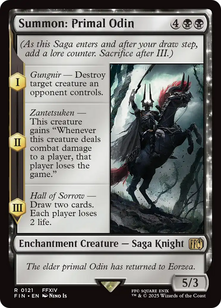 Magic: The Gathering - Summon: Primal Odin - Final Fantasy