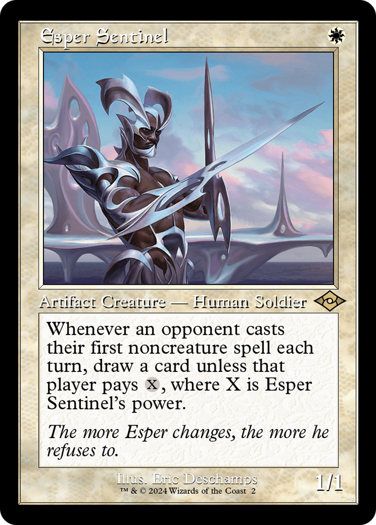 Magic: The Gathering - Esper Sentinel Foil - Modern Horizons 2 Timeshifts
