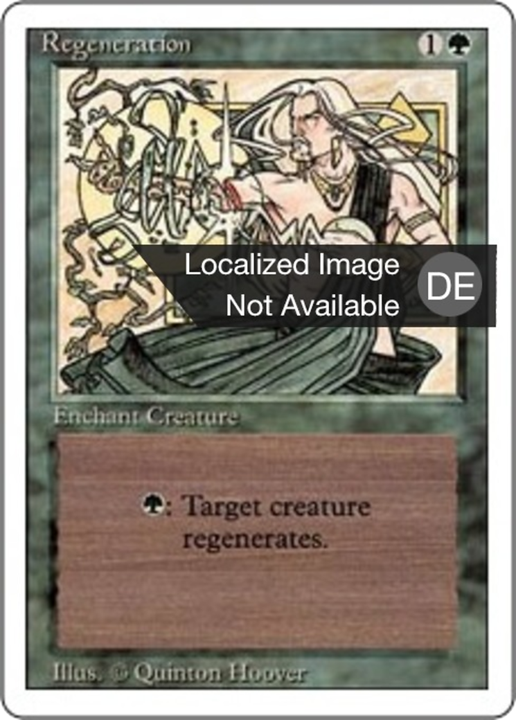 Magic: The Gathering - Regeneration - Revised Edition
