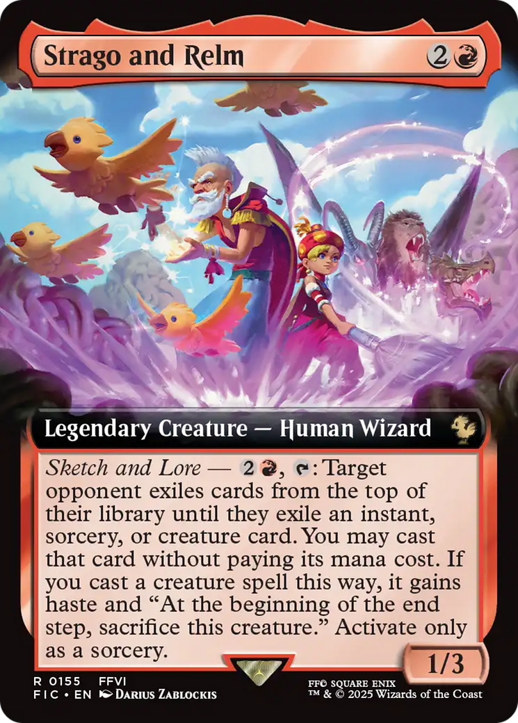 Magic: The Gathering - Strago and Relm - Final Fantasy Commander
