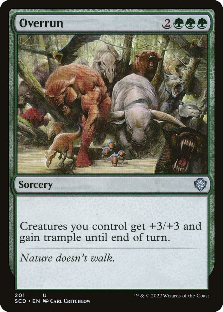 Magic: The Gathering - Overrun - Starter Commander Decks