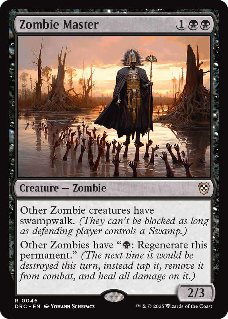 Magic: The Gathering - Zombie Master - Aetherdrift Commander