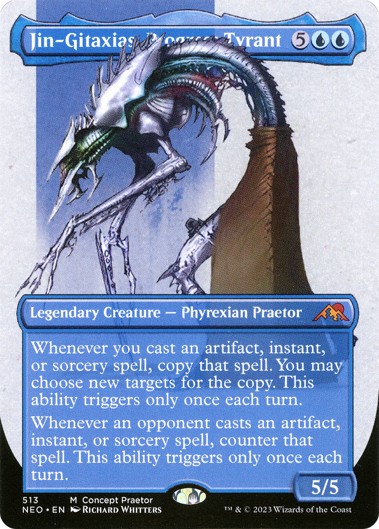Magic: The Gathering - Jin-Gitaxias, Progress Tyrant - Kamigawa: Neon Dynasty