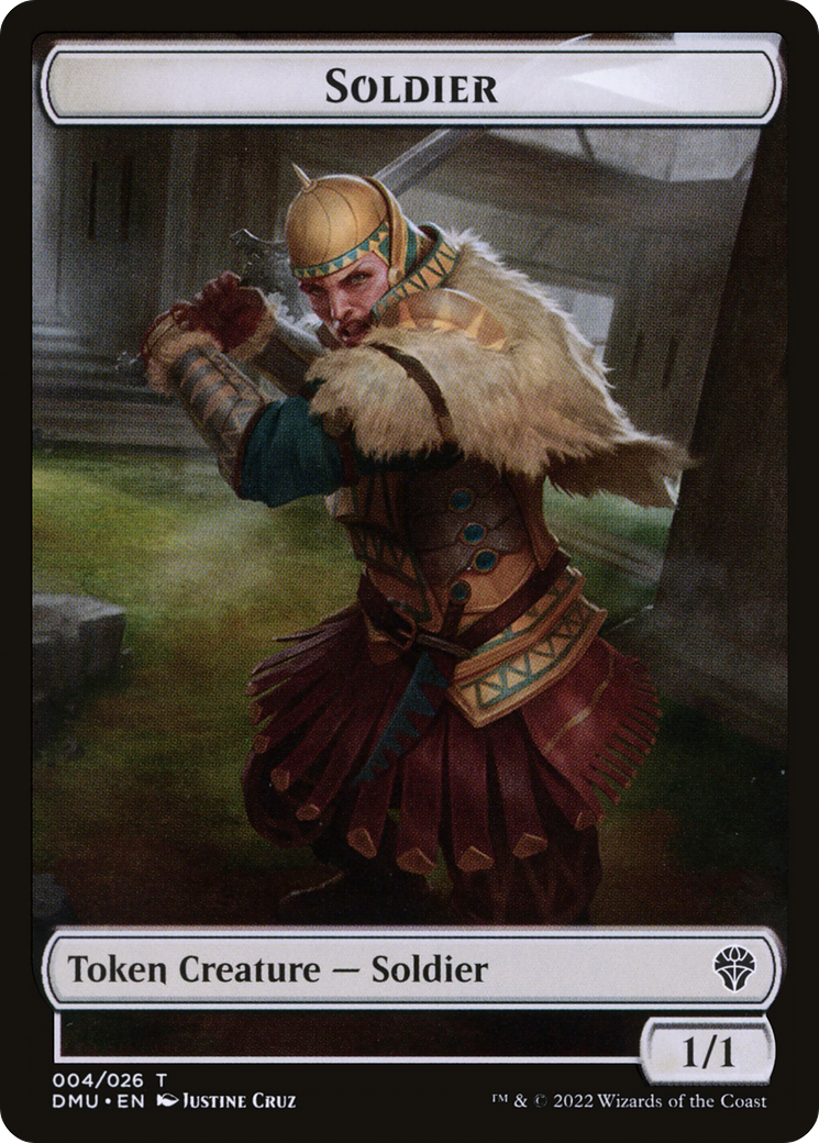 Magic: The Gathering - Soldier Token - Dominaria United Tokens