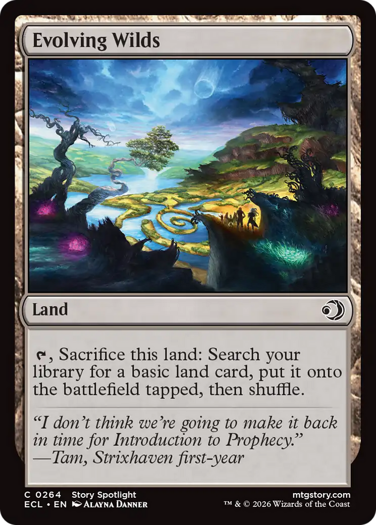 Magic: The Gathering - Evolving Wilds Foil - Lorwyn Eclipsed