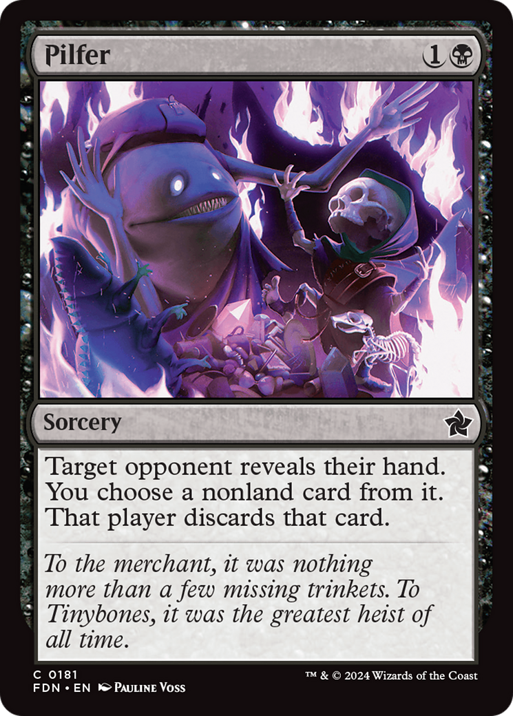 Magic: The Gathering - Pilfer Foil - Foundations