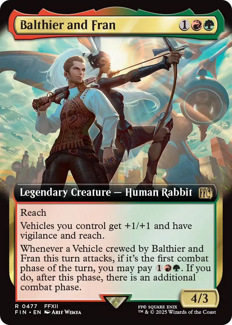 Magic: The Gathering - Balthier and Fran - Final Fantasy