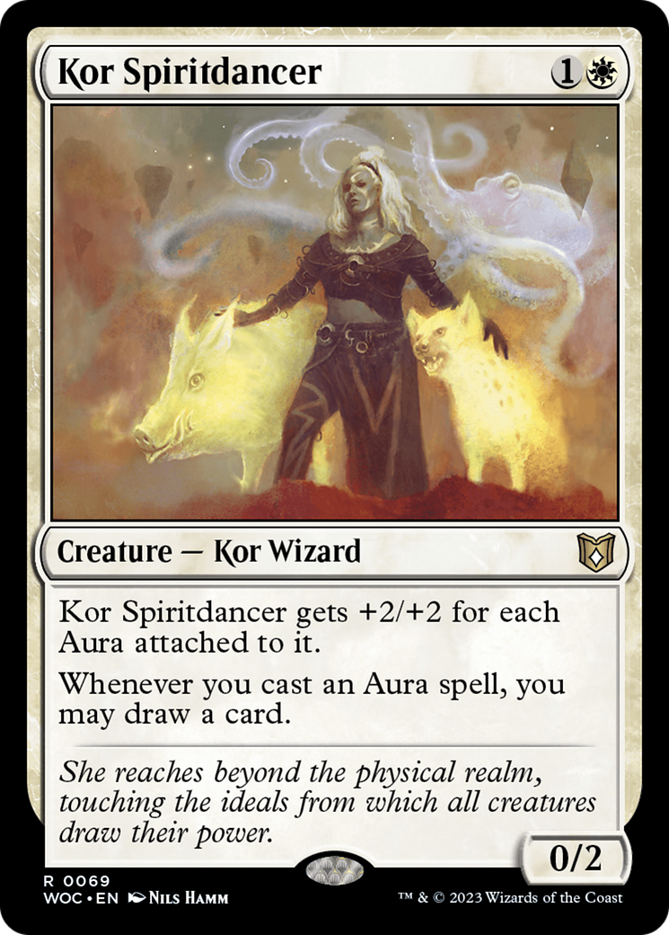 Magic: The Gathering - Kor Spiritdancer - Wilds of Eldraine Commander