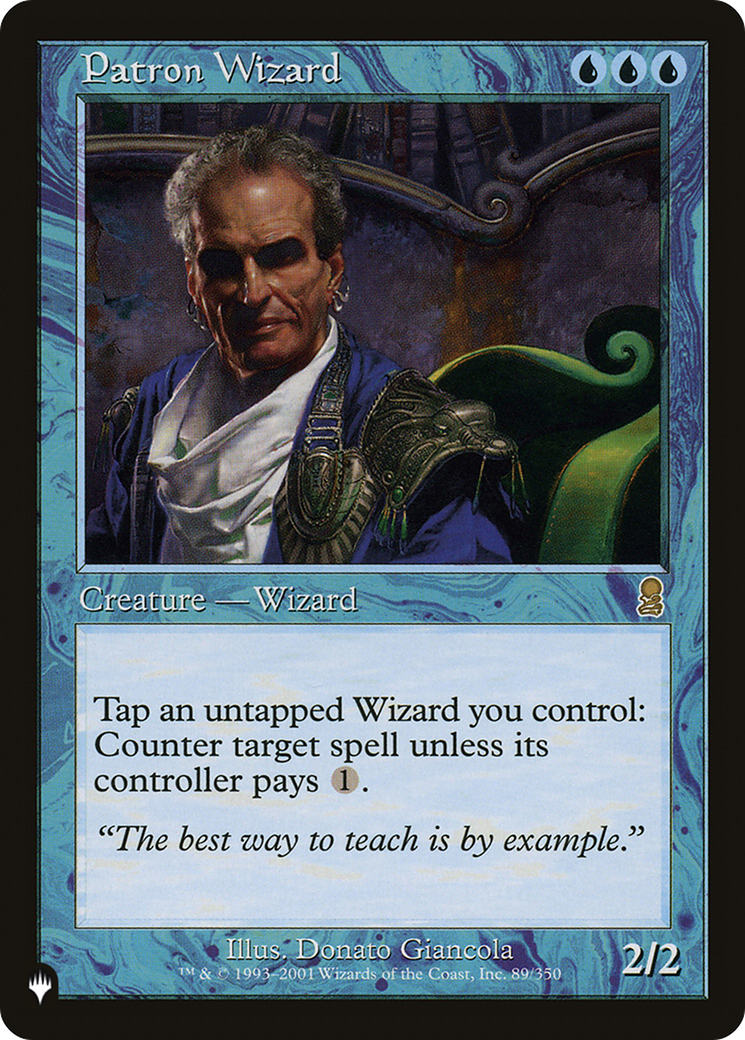 Magic: The Gathering - Patron Wizard - The List