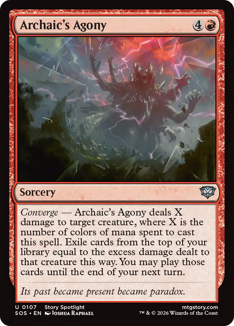 Magic: The Gathering - Archaic's Agony - Secrets of Strixhaven