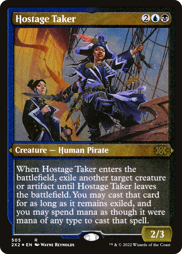 Magic: The Gathering - Hostage Taker Foil - Double Masters 2022