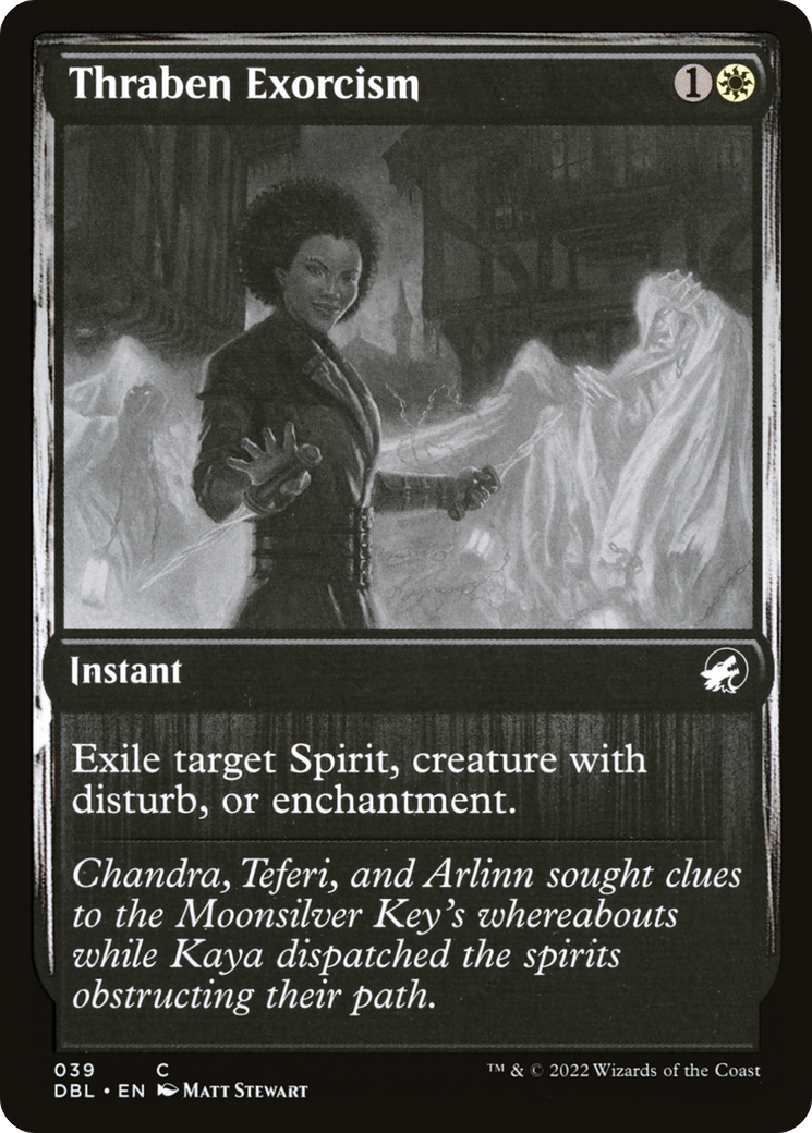 Magic: The Gathering - Thraben Exorcism Foil - Innistrad: Double Feature